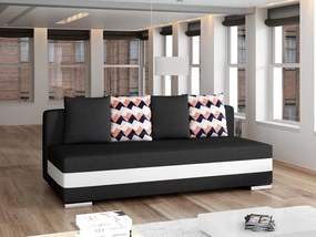 Καναπές κρεβάτι Elyria 121, Αποθηκευτικός χώρος, 83x195x86cm, 95 kg, Πόδια: Πλαστική ύλη, Ξύλο: Πεύκο | Epipla1.gr