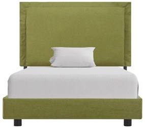 vidaXL Πλαίσιο Κρεβατιού Πράσινο 90 x 200 εκ. Υφασμάτινο