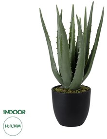 GloboStar® Artificial Garden ALOE 20064 Τεχνητό Διακοσμητικό Φυτό Αλόη Υ38cm