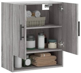 vidaXL Ντουλάπι Τοίχου Γκρι Sonoma 60 x 31 x 70 εκ. από Επεξεργ. Ξύλο