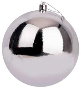 Χριστουγεννιάτικη μπάλα - 15cm - 1pc - 326147 - Silver-326147_SILVER
