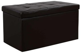 Σκαμπω Με Pu Καφε Punk Hm245.03 90X50X52 cm Τεχνόδερμα