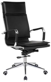 Καρέκλα Γραφείου BF3600 PU Μαύρο 55x67x112/120cm