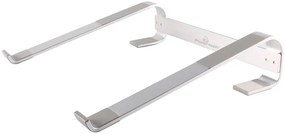 POWERTECH μεταλλική βάση laptop PT-1161, έως 18", ασημί