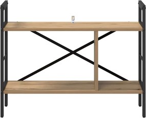 vidaXL Ράφι Βιβλίων 3 επιπέδων 75 x 30 x 58,5 εκ. Επεξεργασμένο Ξύλο