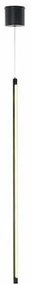 Φωτιστικό Οροφής Avenue ZM16LEDP100BK 18W Led Αφής Dimmable Φ1,8cm 250cm Black Aca Metal