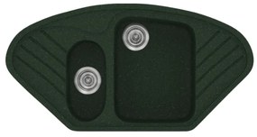Sanitec Classic 302 Granite Green Νεροχύτης