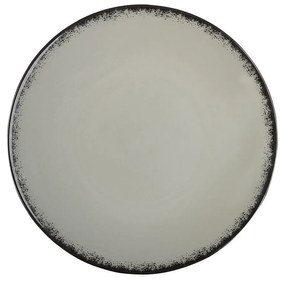 Πιάτο Ρηχό Πορσελάνινο Pearl Grey 27cm - Estia