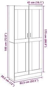 ΝΤΟΥΛΑΠΙ ΌΨΗ ΠΑΛΑΙΟΥ ΞΥΛΟΥ 82,5X30,5X185 ΕΚ. ΕΠΕΞΕΡΓΑΣΜΕΝΟ ΞΥΛΟ 3318716