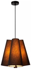 Φωτιστικό Κρεμαστό Lucide 30495-03-30 GREGORY Μαύρο Ματ (Black Mat)