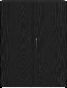 vidaXL Γραφείο Ντουλάπι Μαύρη Δρυς 70 x 32 x 77.5 εκ