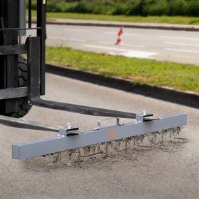 VEVOR 84in Hanging Magnet Magnetic Sweeper Tool 120lbs Lifting Magnet for Forklift