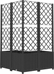 vidaXL Κήπος Μαύρο 80 x 80 x 136 cm