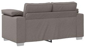 vidaXL Καναπές Taupe 160 x 77 x 82 εκ ύφασμα
