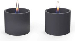 Επιτραπέζια Εστία Φωτιάς Breeze 8 Tenderflame με διάρκεια καύσης 4 - 5 ώρες, χωρητικότητα δεξαμενής 150ml και διαστάσεις 9x7.5cm - Black - 2 τεμάχια