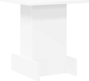 vidaXL End Table Λευκό 35,5 x 35 x 40 εκ Επεξεργασμένο ξύλο