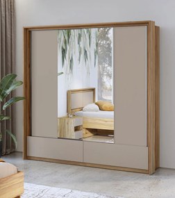 Ντουλάπα Shizen συρόμενη-Μήκος: 200 εκ.