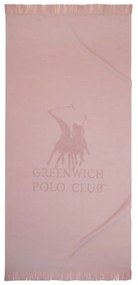 Πετσέτα Θαλάσσης 3782 Nude Greenwich Polo Club Θαλάσσης 80x170cm 100% Βαμβάκι