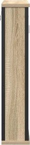 vidaXL Ντουλάπα Καθρέφτη Δρύς Sonoma 42 x 12 x 60 εκ.