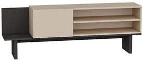 Έπιπλο Τηλεόρασης Frank 550ARN3445 175x34x55,6cm Anthracite-Beige
