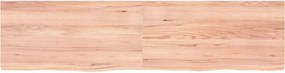 vidaXL Επιφ Τραπεζιού Αν Καφέ 160x40x(2-4)εκ. Επεξ. Μασίφ Ξύλο Δρυός