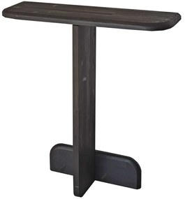 Κονσόλα Pratico 552NOS1912 80x25x85cm Anthracite Wood