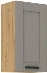 Κρεμαστό ντουλάπι Nelor 40 G 72 1F-Γκρι σπέσιαλ - Φυσικό