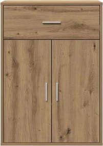 vidaXL Πλαϊνό γραφείο Artisan Oak 60 x 30 x 84 εκ Επεξεργασμένο ξύλο
