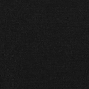 Στρώμα με Pocket Springs Μαύρο 90x190x20 εκ. Υφασμάτινο - Μαύρο