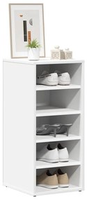 vidaXL Παπουτσοθήκες 2 τεμ. Λευκές 31,5 x 35 x 70 εκ. από Επεξ. Ξύλο