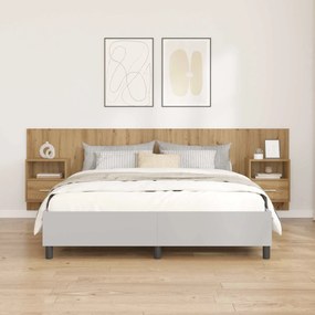 Κεφαλή κρεβατιού με κομοδίνο με συρτάρι 3 pcs Artisan Oak