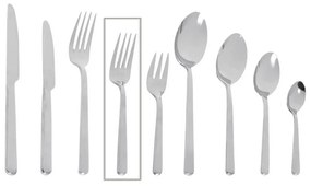 Πιρούνι Φρούτου Fortune 17.1cm 18/0 Cus306K12 Silver Espiel Stainless Steel