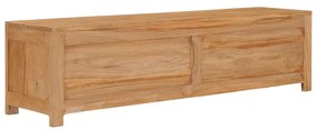 vidaXL Έπιπλο Τηλεόρασης 115 x 30 x 35 εκ. από Μασίφ Ξύλο Teak