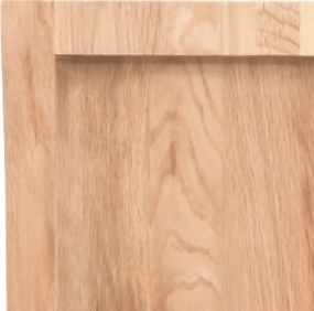 vidaXL Πάγκος Μπάνιου Αν. Καφέ 80x60x(2-6) εκ. Επεξεργ. Μασίφ Ξύλο