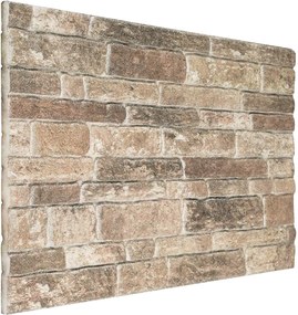 vidaXL Πάνελ τοίχου 10 pcs Πολύχρωμο 100 x 50 cm Αφρός EPS