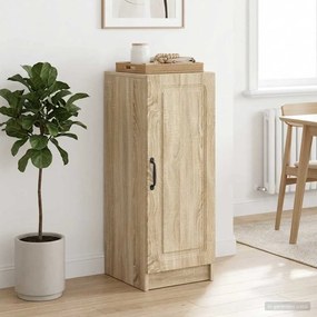 vidaXL Πλαϊνό γραφείο Sonoma Δρυς 33 x 34,5 x 87 εκ.