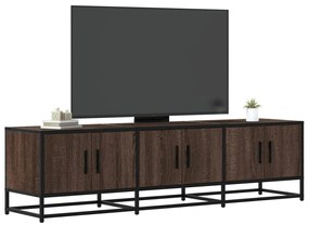 vidaXL Έπιπλο Τηλεόρασης Καφέ Δρυς 150x35x41 εκ Επεξ. Ξύλο/Μέταλλο