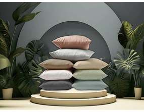 Θήκη μαξιλαριού Happy Home Ανοιχτό Γκρι Kρεβάτι 150 εκ