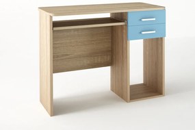 Παιδικό γραφείο σε χρώμα δρυς-σιελ 100x55x80