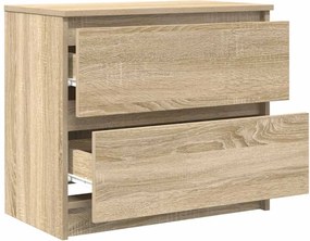 vidaXL Έπιπλο Τηλεόρασης Sonoma Δρυς 60x35x54 εκ. Επεξ. Ξύλο