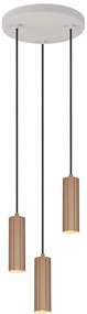 Φωτιστικό Κρεμαστό Trio Lighting SOKA 367730365 Καφετί (Coffee)