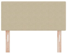 vidaXL LED κεφαλάρι με φώτα λωρίδας LED Γκρι Πράσινο 90 cm ύφασμα