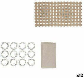 Σετ Μπάνιου Berilo CN-B6032A-BEIGE Μπεζ PVC πολυαιθυλένιο EVA (12 Μονάδες)