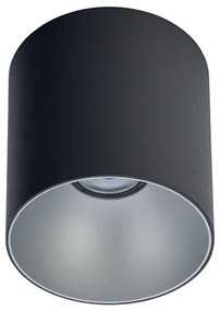 Φωτιστικό Οροφής - Σποτ Point Tone 8223 1xGU10 10W Black-Silver Nowodvorski Μέταλλο,Πλαστικό