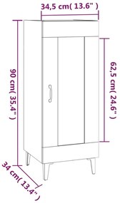 ΝΤΟΥΛΑΠΙ ΜΑΥΡΟ 34,5 X 34 X 90 ΕΚ. ΑΠΟ ΕΠΕΞΕΡΓΑΣΜΕΝΟ ΞΥΛΟ 812421