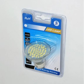 LED ΛΑΜΠΑ GU10/5W/450Lm/6500K GU10-60SMD-5W-GU10-60SMD-5W