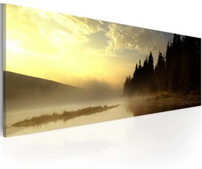 Πίνακας - Fog Over A Lake 120x40