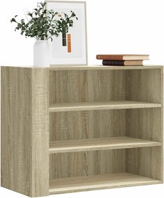 vidaXL Ντουλάπι Τοίχου Sonoma Δρυς 75x35x60 εκ. Επεξεργασμένο Ξύλο