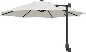 vidaXL Ομπρέλα Κήπου Άμμος 248 x 248 x 148 εκ. Πολυεστέρας και Χάλυβας