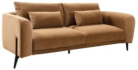 INSTYLE ΚΑΝΑΠΕΣ 3ΘΕΣΙΟΣ CAMEL 220x94xH85cm - 01-3175